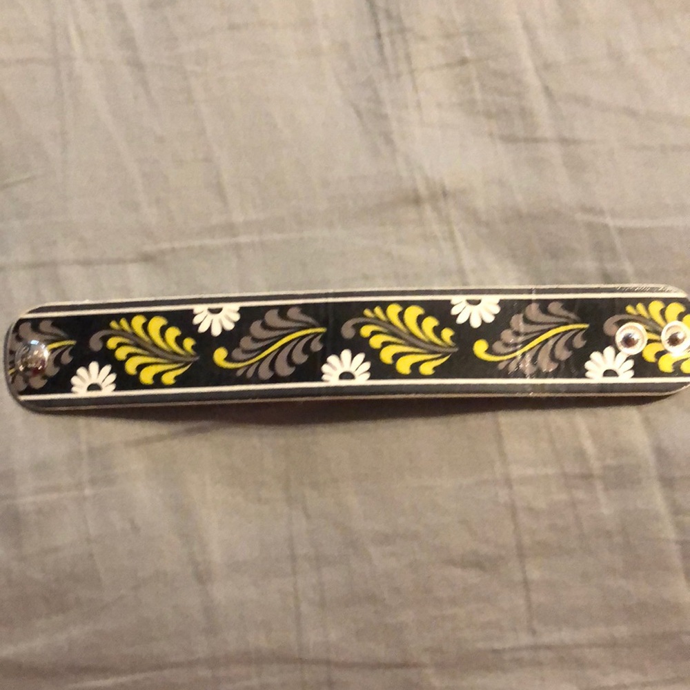 Vera Bradley leather bracelet